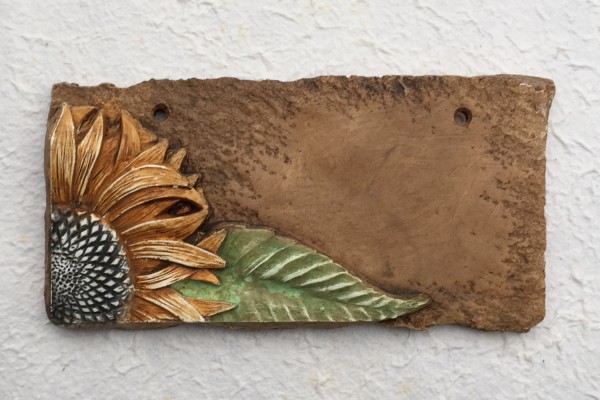 Door plate "Sunflower"